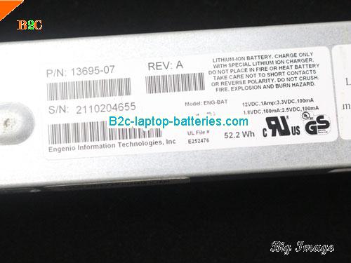  image 5 for Genuine / Original  laptop battery for IBM 13695-06 13695-07  calx, 52.2Wh 1.8V