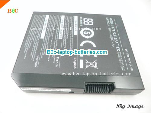  image 5 for Genuine / Original  laptop battery for Dell Alienware M17x MOBL-F1712CACCESBATT  Black, 6600mAh 14.8V