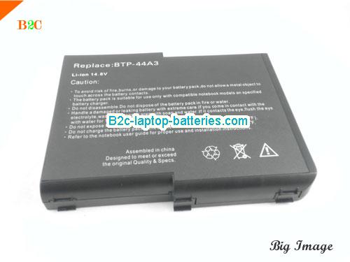  image 5 for 6T226 Battery, $Coming soon!, ACER 6T226 batteries Li-ion 14.8V 6600mAh Black