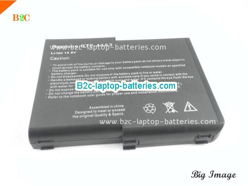  image 5 for Acer BTP-44A3, MS2111, Aspire 1200 1400 1600 Series Laptop Battery 12-Cell, Li-ion Rechargeable Battery Packs