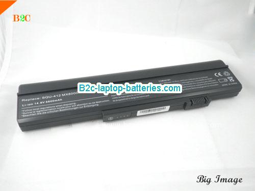  image 5 for MA1 4S2P Battery, $Coming soon!, GATEWAY MA1 4S2P batteries Li-ion 14.8V 5200mAh Black