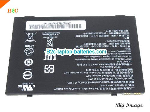  image 5 for AMME3950 Battery, $84.16, ZEBRA AMME3950 batteries Li-ion 7.7V 4830mAh, 37.19Wh  Black