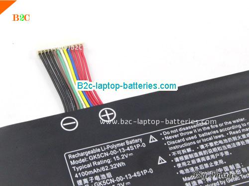  image 5 for Genuine GK5CN-00-13-4S1P-0 Battery Li-Polymer Getac GK5CN00134S1P0 62.32Wh, Li-ion Rechargeable Battery Packs