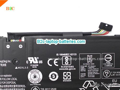  image 5 for Genuine Lenovo L18M4PE0 Battery Rechargerable for Yoga C740 Series, Li-ion Rechargeable Battery Packs