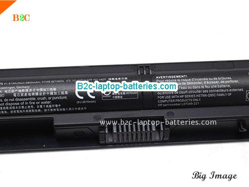  image 5 for HSTNN-PB6Q Battery, $41.17, HP HSTNN-PB6Q batteries Li-ion 14.8V 2850mAh, 44Wh  Black