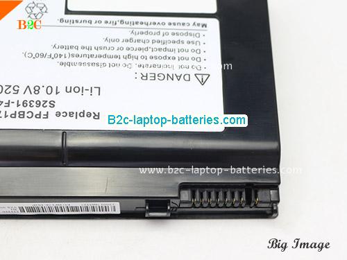  image 5 for FPCBP175 Battery, $Coming soon!, FUJITSU FPCBP175 batteries Li-ion 10.8V 5200mAh, 56Wh  Black