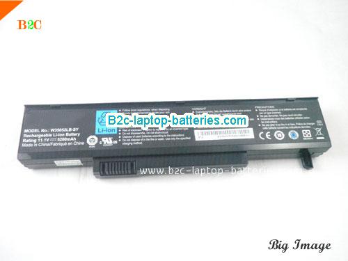  image 5 for 6501165 Battery, $Coming soon!, GATEWAY 6501165 batteries Li-ion 11.1V 5200mAh Black