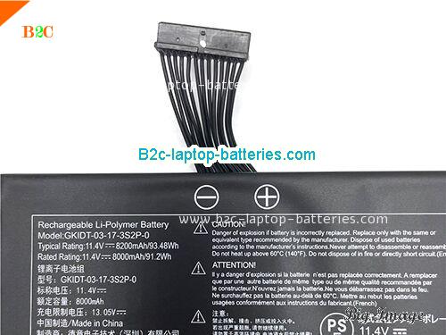  image 5 for GCR1660TGF-QC Battery, Laptop Batteries For GALLERIA GCR1660TGF-QC Laptop