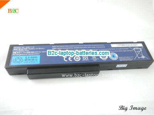  image 5 for SQU-714 Battery, $58.37, GATEWAY SQU-714 batteries Li-ion 11.1V 4400mAh Black