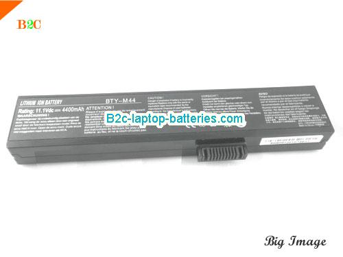  image 5 for 91NMS14LD4SW1 Battery, $Coming soon!, MSI 91NMS14LD4SW1 batteries Li-ion 11.1V 4400mAh Black