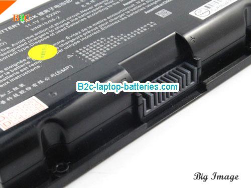  image 5 for PB50BAT-6 Battery, $62.17, CLEVO PB50BAT-6 batteries Li-ion 11.1V 5500mAh, 62Wh  Black