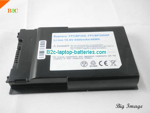  image 5 for Replacement  laptop battery for FUJITSU-SIEMENS LifeBook T1010 LifeBook T5010  Black, 4400mAh 10.8V