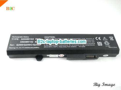  image 5 for PST 3800#8162 SCUD Battery, $61.17, AVERATEC PST 3800#8162 SCUD batteries Li-ion 11.1V 4400mAh Black