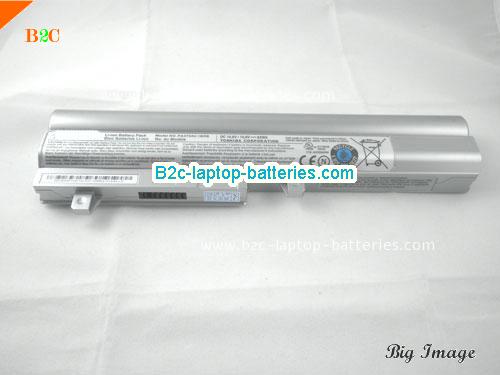  image 5 for PA3734U-1BAS Battery, $Coming soon!, TOSHIBA PA3734U-1BAS batteries Li-ion 10.8V 5800mAh, 63Wh  Silver