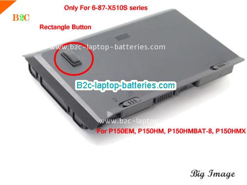  image 5 for 6-87-X510S-4D74 Battery, $56.16, SAGER 6-87-X510S-4D74 batteries Li-ion 14.8V 5200mAh, 76.96Wh  Black