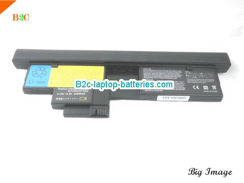  image 5 for 43R9257 FRU 42T4657 Battery for IBM ThinkPad X200 Tablet Series 4 cells, Li-ion Rechargeable Battery Packs