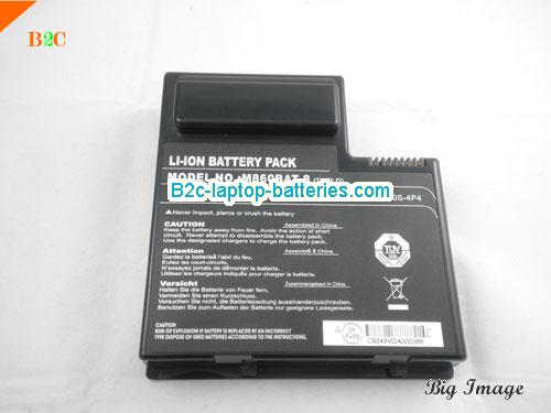  image 5 for M860BAT-8 Battery, $88.96, CLEVO M860BAT-8 batteries Li-ion 14.8V 4400mAh, 65.12Wh  Black