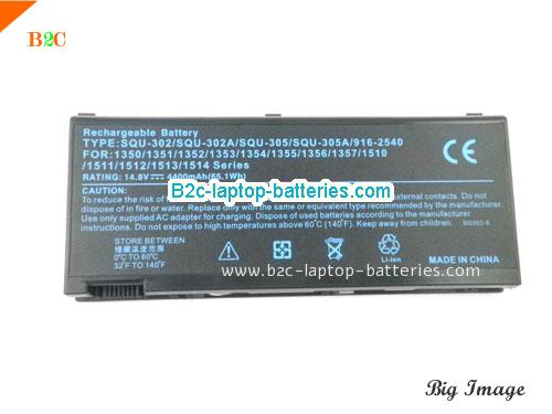  image 5 for SQU-302A Battery, $Out of stock! , ACER SQU-302A batteries Li-ion 14.8V 6600mAh Black