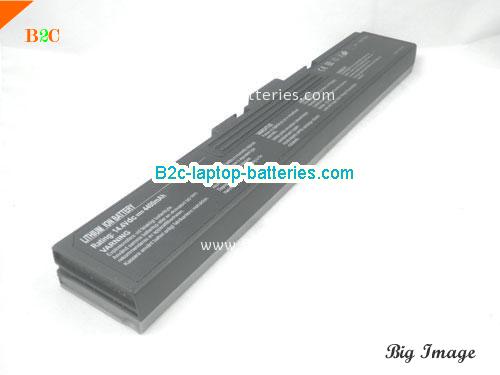  image 5 for MS10xx Battery, $Coming soon!, MSI MS10xx batteries Li-ion 14.4V 4400mAh 1 side Sliver and 1 side black