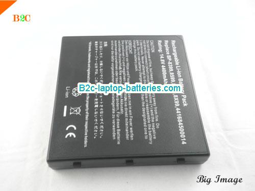  image 5 for CBI1010A Battery, $Coming soon!, MITAC CBI1010A batteries Li-ion 14.8V 4400mAh Black