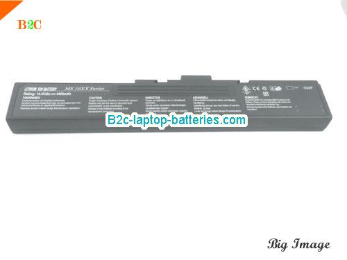  image 5 for MS 10xx Battery, $Coming soon!, MSI MS 10xx batteries Li-ion 14.4V 4400mAh Black