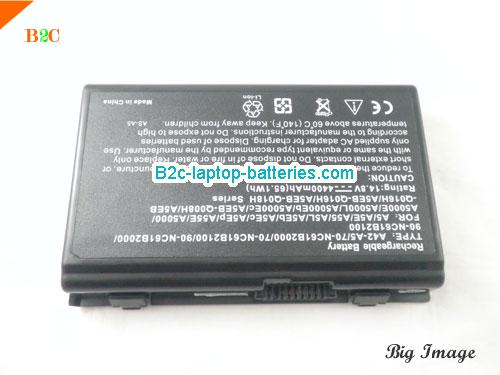  image 5 for 90-NC61B2100 Battery, $Coming soon!, ASUS 90-NC61B2100 batteries Li-ion 14.8V 4400mAh Black