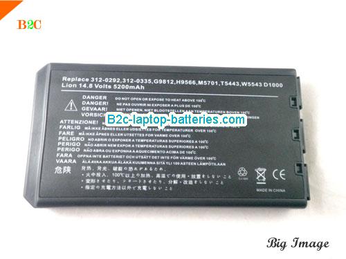  image 5 for 312-0335 Battery, $Coming soon!, NEC 312-0335 batteries Li-ion 14.8V 4400mAh Grey