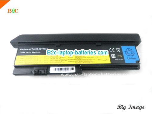  image 5 for 42T4834 Battery, $44.96, IBM 42T4834 batteries Li-ion 10.8V 7800mAh Black