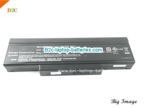  image 5 for 6-87-M66NS-4C3 Battery, $Coming soon!, CLEVO 6-87-M66NS-4C3 batteries Li-ion 11.1V 7200mAh Black