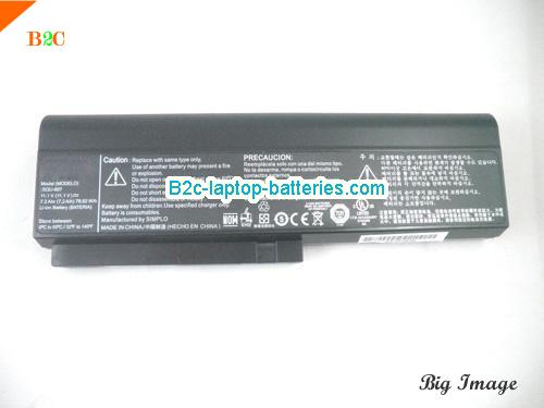  image 5 for SQU-807 Battery, $Coming soon!, LG SQU-807 batteries Li-ion 11.1V 7200mAh Black