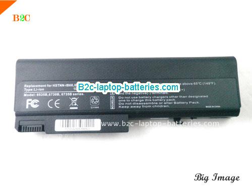  image 5 for 486296-001 Battery, $34.15, HP 486296-001 batteries Li-ion 11.1V 6600mAh Black