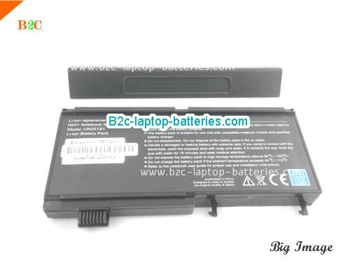  image 5 for UN251S1 Battery, $Coming soon!, UNIWILL UN251S1 batteries Li-ion 11.1V 6600mAh Black