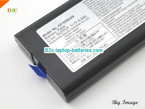  image 5 for CFVZSU29ASU Battery, $57.96, PANASONIC CFVZSU29ASU batteries Li-ion 11.1V 6600mAh Black
