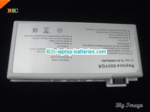  image 5 for 6500650 Battery, $Coming soon!, GATEWAY 6500650 batteries Li-ion 10.8V 6600mAh Black