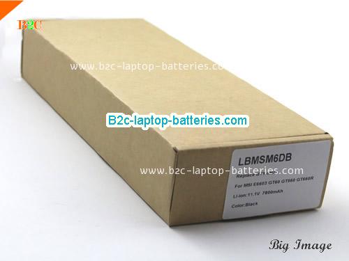  image 5 for E6603 Series Battery, Laptop Batteries For MSI E6603 Series Laptop