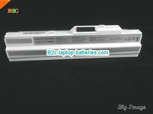  image 5 for TX2-RTL8187SE Battery, $Coming soon!, MSI TX2-RTL8187SE batteries Li-ion 11.1V 6600mAh White