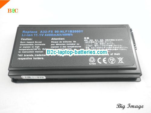  image 5 for 70-NLF1B2000Y Battery, $34.16, ASUS 70-NLF1B2000Y batteries Li-ion 11.1V 5200mAh Black